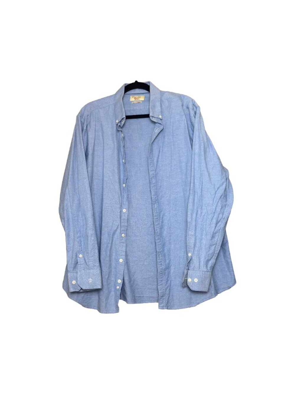 Penguin by Munsingwear Light Blue Button-Up Overshirt